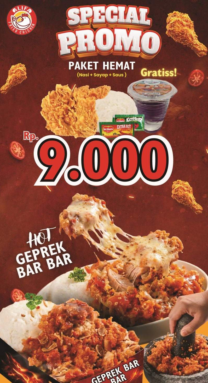 Alifa Fried Chicken_id: Kenikmatan Ayam Geprek yang Menggoda Jiwa Kuliner Cilacap